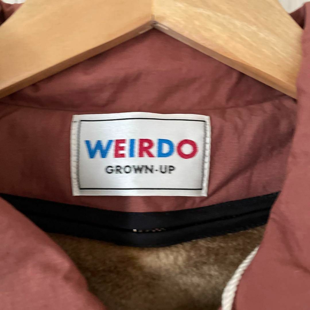 80 WEIRDO ウィアード ロゴ ワッペン 新品 ジャケット アウター メンズのジャケット/アウター(ブルゾン)の商品写真