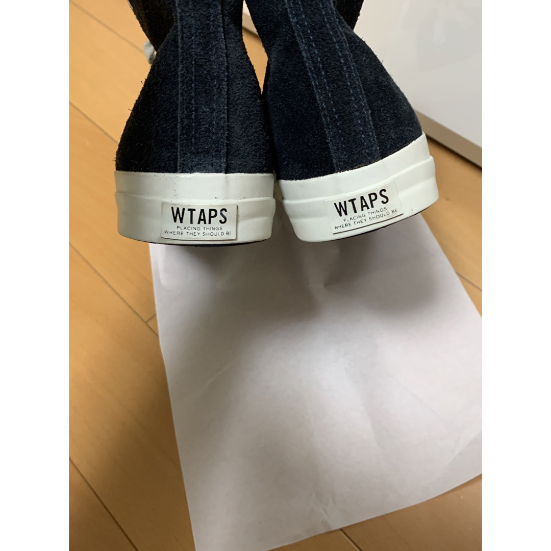 W)taps(ダブルタップス)のスーパーレア！WTAPS ハイカット レザースウェード スニーカー メンズの靴/シューズ(スニーカー)の商品写真