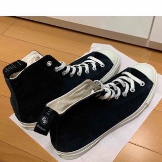 ダブルタップス(W)taps)のスーパーレア！WTAPS ハイカット レザースウェード スニーカー(スニーカー)