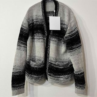 クリスチャンダダ(CHRISTIAN DADA)の【早い者勝ち】basicks 肉厚SHADOW STRIPE CARDIGAN (カーディガン)