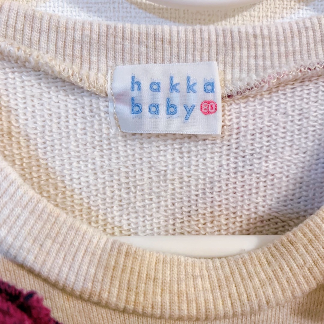 hakka baby(ハッカベビー)のhakka baby ハッカベビー ワンピース 80cm チュニック 花柄  キッズ/ベビー/マタニティのベビー服(~85cm)(ワンピース)の商品写真