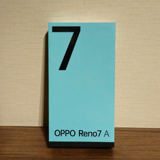 オッポ(OPPO)のOPPO Reno 7A　ドリームブルー(本体・箱付き)(スマートフォン本体)