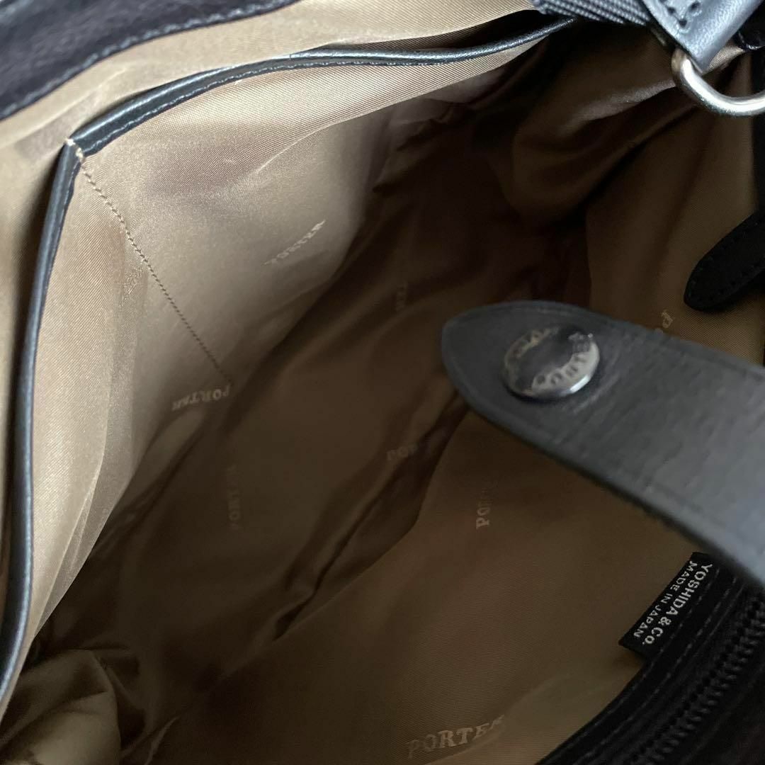 吉田 カバン ポーター PORTER レザー ショルダー バッグ 本革 吉田 カバン ポーター PORTER レザー ショルダー バッグ 本革