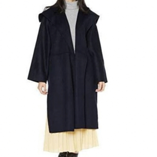 ミラオーウェン(Mila Owen)のミラオーウェン　衿デザインハーフ丈コート(ロングコート)