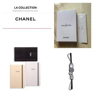 シャネル(CHANEL)のシャネル ラコレクション ノートブック ラバーブックマーク CHANEL 非売品(ノート/メモ帳/ふせん)