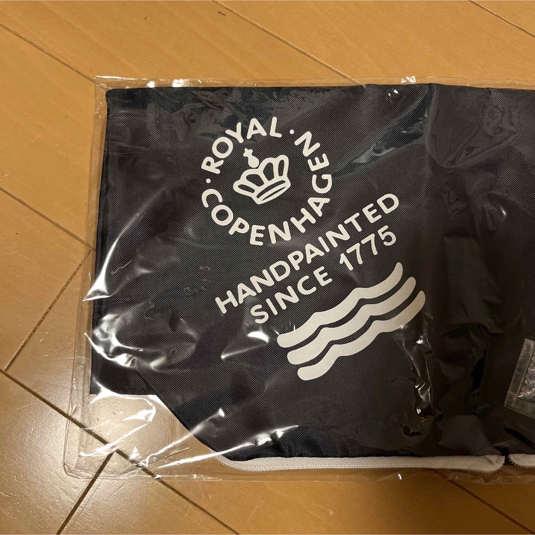 ROYAL COPENHAGEN(ロイヤルコペンハーゲン)のロイヤルコペンハーゲン オリジナル 折りたたみエコバッグ 三井住友 2個セット レディースのバッグ(エコバッグ)の商品写真