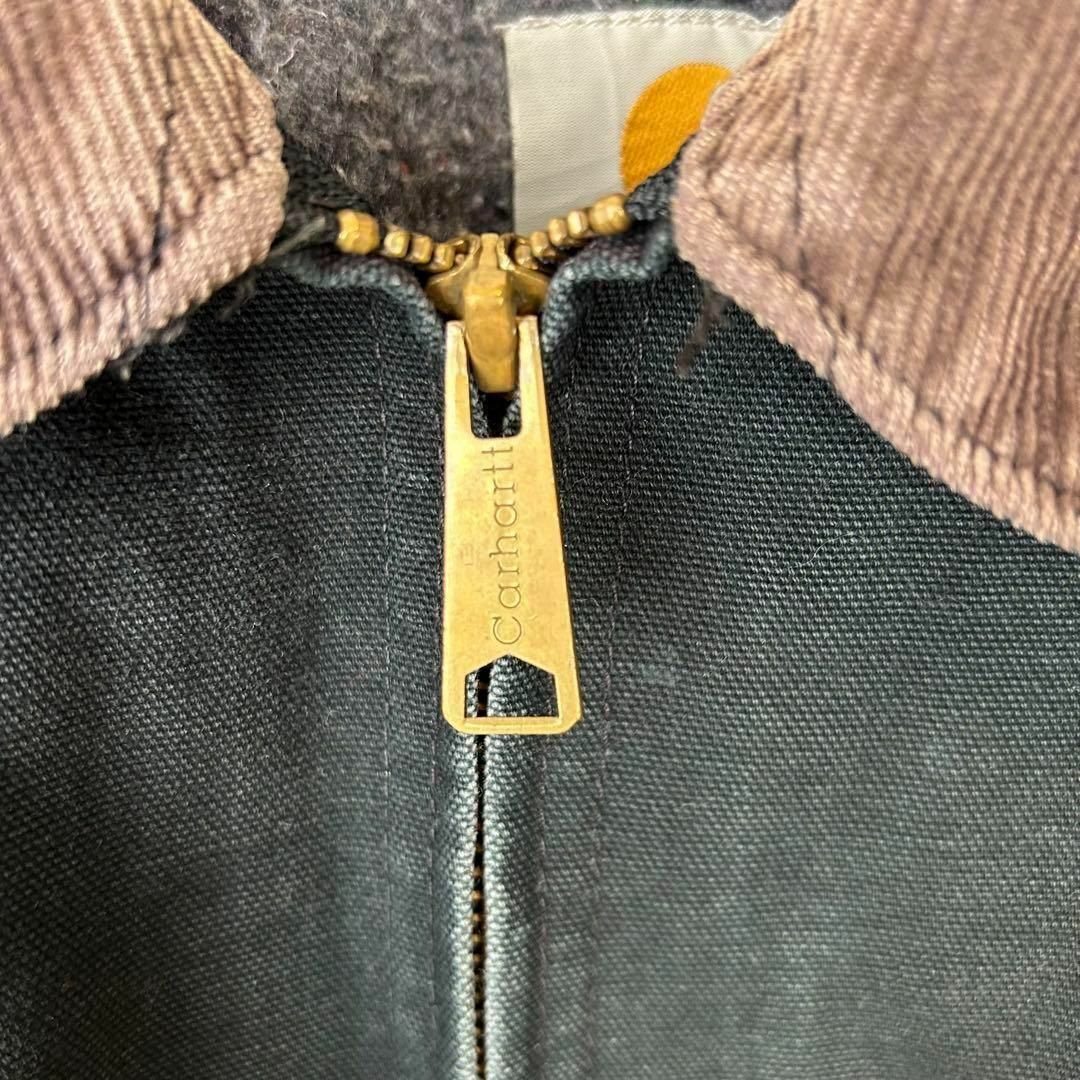 carhartt(カーハート)のcarhartt　カーハート　デトロイトジャケット　USA製　サイズ42　黒 メンズのジャケット/アウター(その他)の商品写真