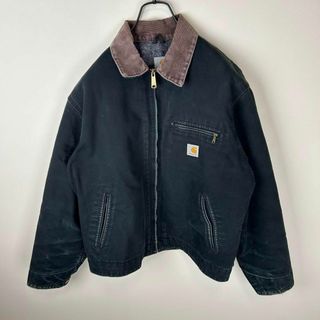 カーハート(carhartt)のcarhartt　カーハート　デトロイトジャケット　USA製　サイズ42　黒(その他)