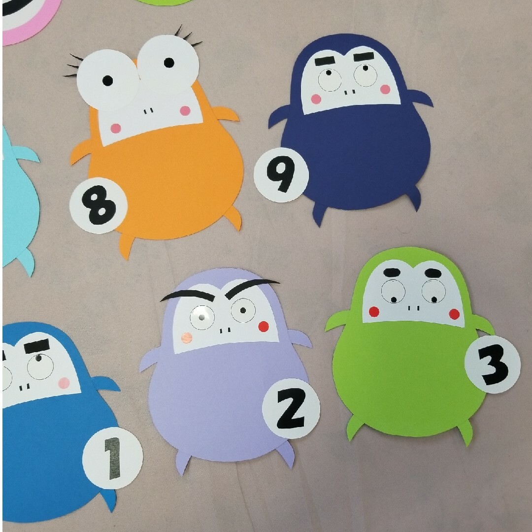 新年度準備 誕生表⑧ だるま ハンドメイドのハンドメイド その他(その他)の商品写真