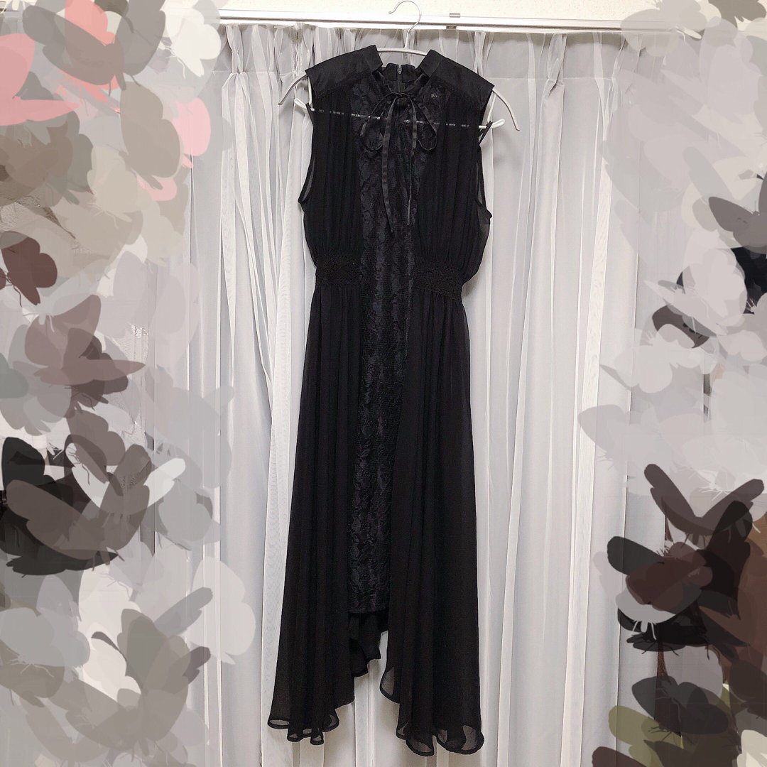 リウ　Riu sheer arch hem dress channelRちゃん