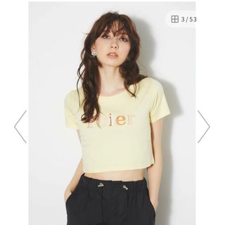 リエンダ(rienda)のrienda リエンダ　PrierクロップT-SH タグ付き(Tシャツ(半袖/袖なし))