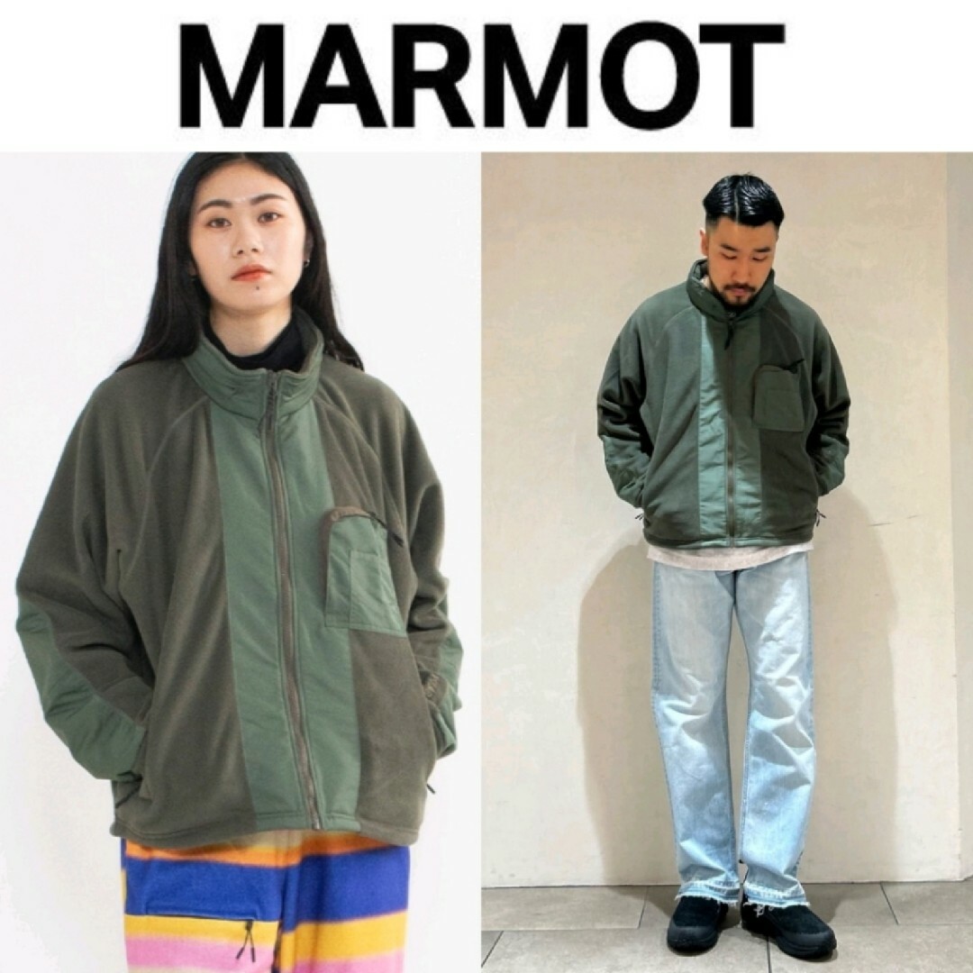 新品■23AW MARMOT CAPITAL マイクロフリースジャケット SMARMOTの新品