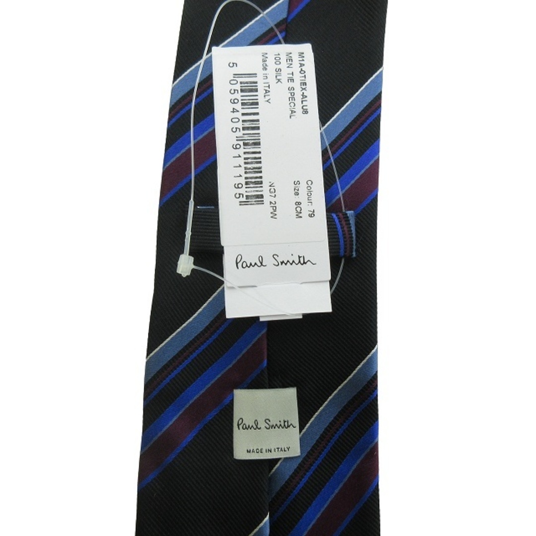 Paul Smith(ポールスミス)のポールスミス タグ付き シルク ネクタイ レギュラー レジメンタル ストライプ メンズのファッション小物(ネクタイ)の商品写真