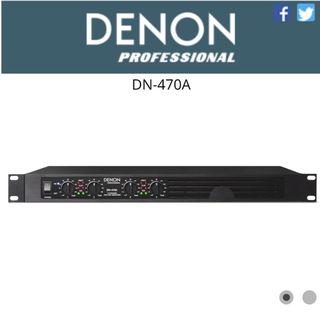 デノン(DENON)のDENON PRO DN-470A 4チャンネル パワーアンプ(アンプ)