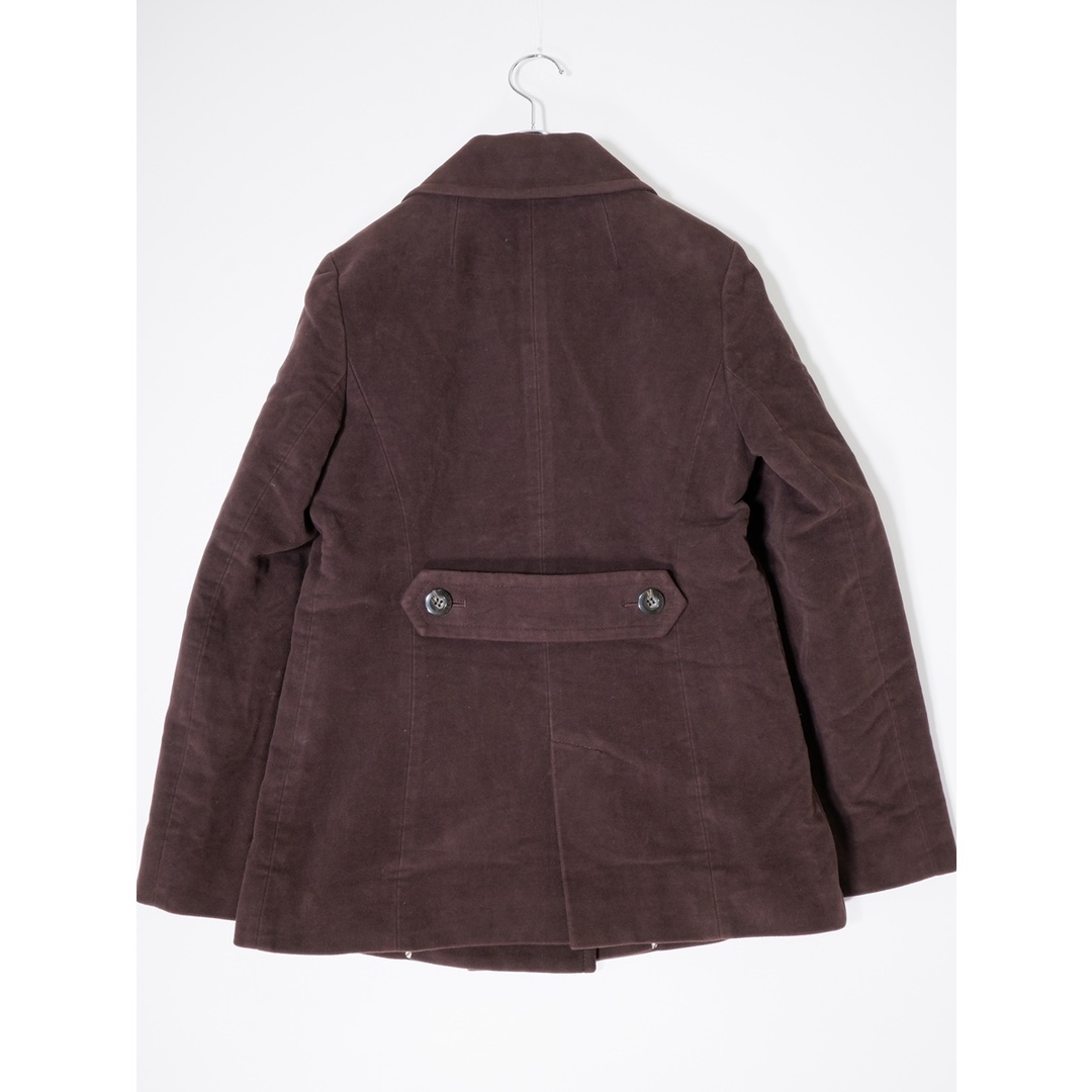 BURBERRY(バーバリー)のBURBERRY LONDONバーバリーロンドン モールスキンコットンハーフコート Pコート【38】【LCTA73725】 レディースのジャケット/アウター(その他)の商品写真