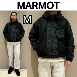 MARMOT - 新品■23AW MARMOT CAPITAL マイクロフリースジャケット 黒 M