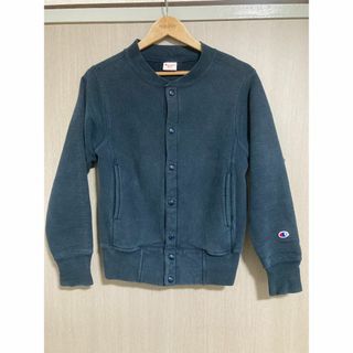 チャンピオン(Champion)の【Champion】リバースウィーブ 赤タグ スナップスウェット S 米国製(カーディガン)