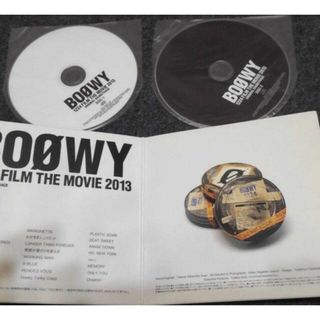 【売切】BOOWY 1224 Film The Movie 2枚組CD(ポップス/ロック(邦楽))