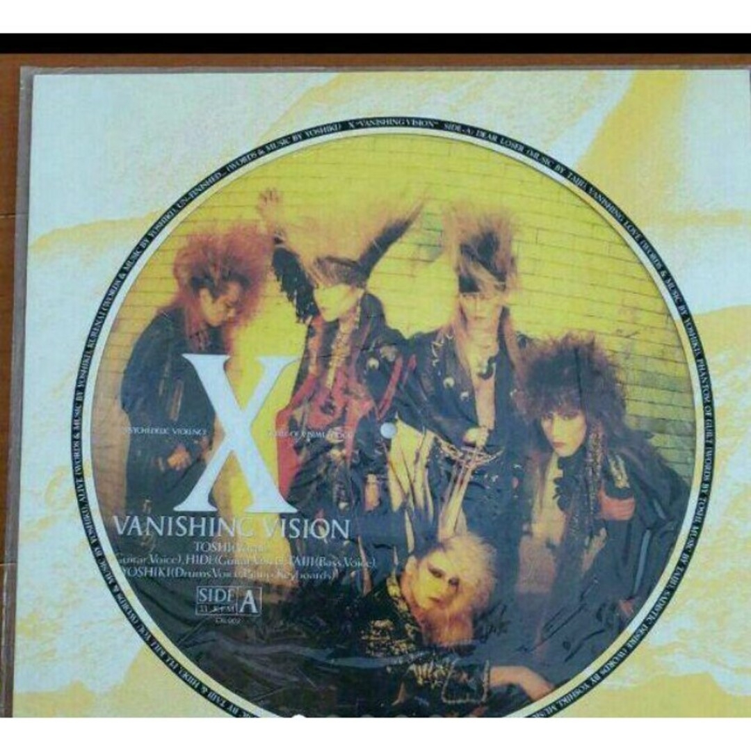 【売切】X JAPANのVANISHING VISION ピクチャー エンタメ/ホビーのCD(ポップス/ロック(邦楽))の商品写真