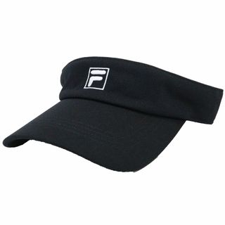 FILA - FILA フィラ サンバイザー メッシュ 吸汗速乾 洗濯機洗い可能★ブラック新品