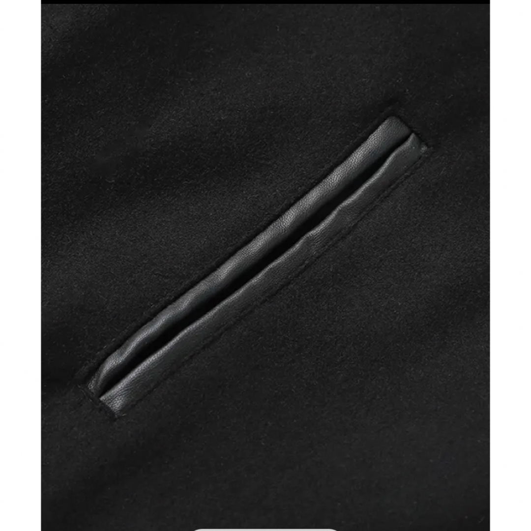 メンズ レトロ 刺繍プリント 厚手のベースボールジャケット メンズのジャケット/アウター(スタジャン)の商品写真