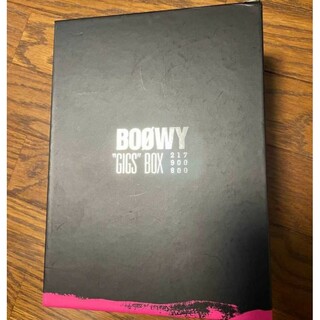 【売切】BOOWY DVD 8枚セット完全生産限定盤 豪華BOX(ポップス/ロック(邦楽))
