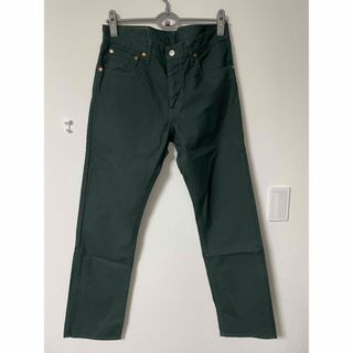 リーバイス(Levi's)の【古着】日本製 リーバイス グリーンデニム 32サイズ 505(デニム/ジーンズ)