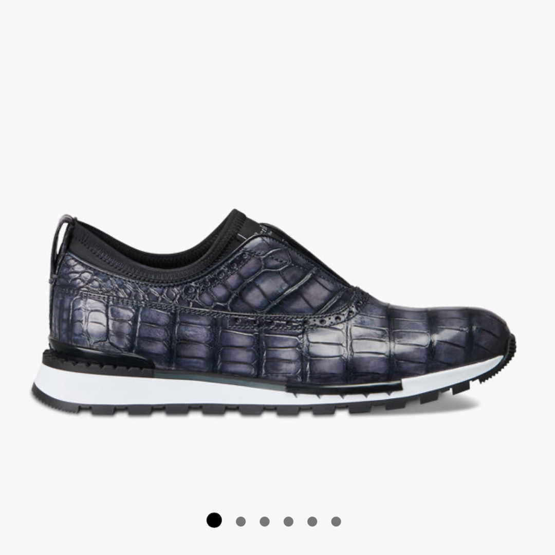 Berluti(ベルルッティ)の#Alligator Leather & #Neoprene Sneaker メンズの靴/シューズ(スニーカー)の商品写真