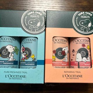 ロクシタン(L'OCCITANE)のロクシタン　スヌーピーファイブハーブスリペアリング　トライアル(シャンプー/コンディショナーセット)