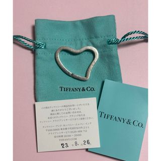 ティファニー(Tiffany & Co.)のTiffany＆Co ティファニー オープンハート♡キーリング(キーホルダー)