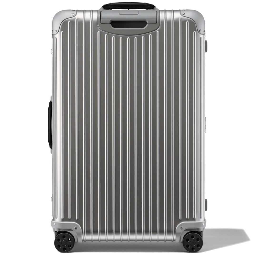 RIMOWA(リモワ)のRIMOWA リモワ ORIGINAL オリジナル シルバー ブラック 86L インテリア/住まい/日用品の日用品/生活雑貨/旅行(旅行用品)の商品写真