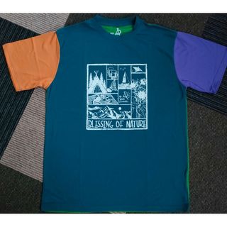 ゴースローキャラバン(go slow caravan)の【新品】go slow caravan　メンズ　Lサイズ　マルチカラー　Ｔシャツ(Tシャツ/カットソー(半袖/袖なし))