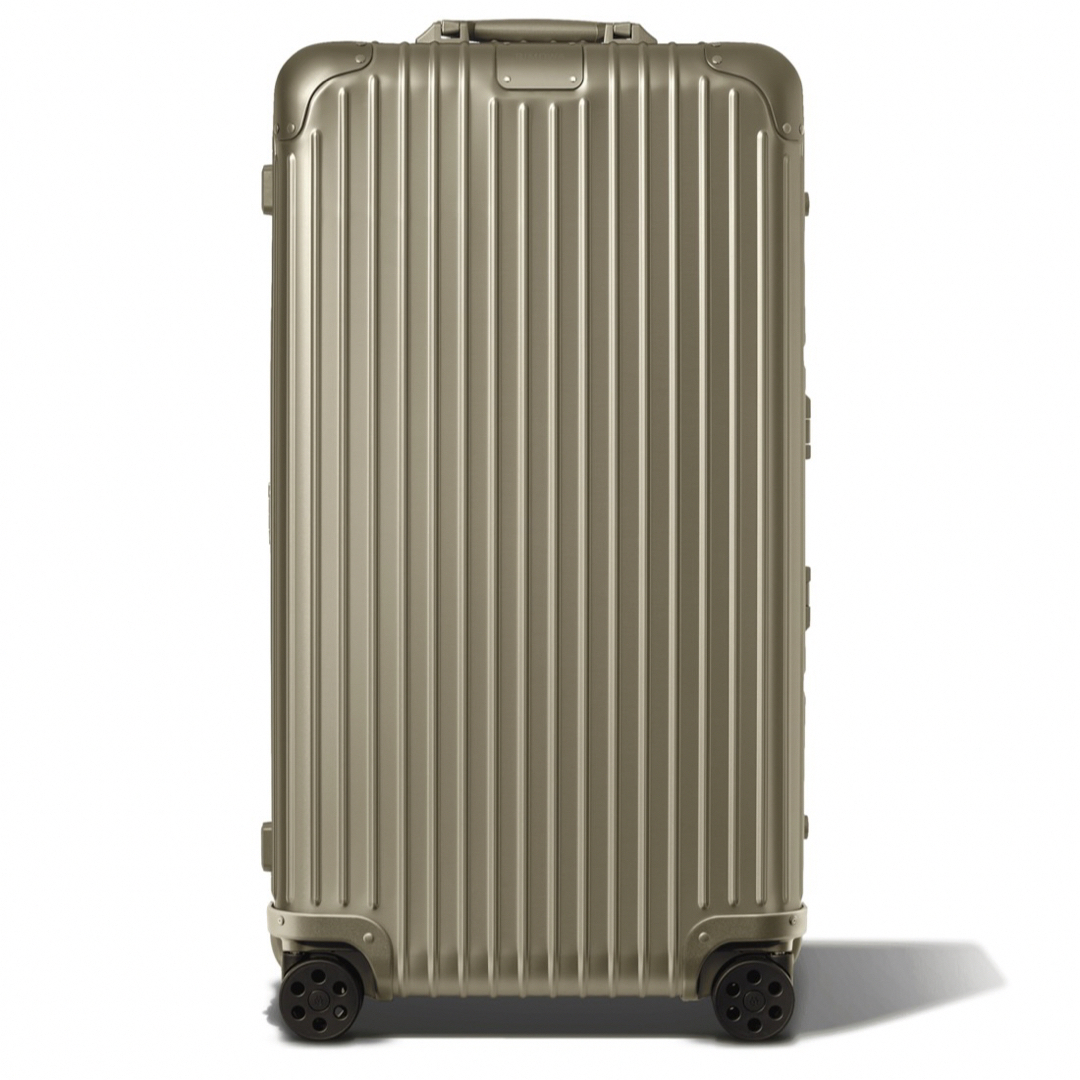 RIMOWA(リモワ)のRIMOWA リモワ ORIGINAL Trunk Plus ゴールド 105L インテリア/住まい/日用品の日用品/生活雑貨/旅行(旅行用品)の商品写真