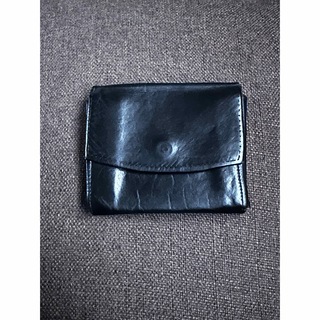 蚤の市購入　France antique leather Wallet(折り財布)