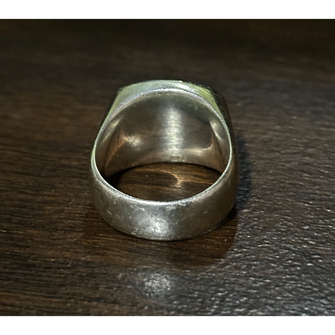 vintage silver signet ring 19〜20号相当 メンズのアクセサリー(リング(指輪))の商品写真