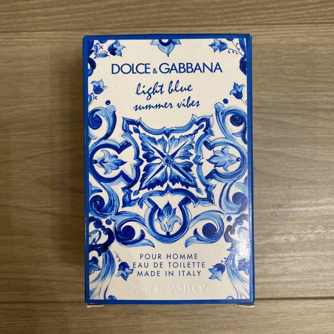 DOLCE&GABBANA(ドルチェアンドガッバーナ)の【日本未発売】 ドルガバ香水　ライトブルーサマーバイブス コスメ/美容の香水(香水(男性用))の商品写真