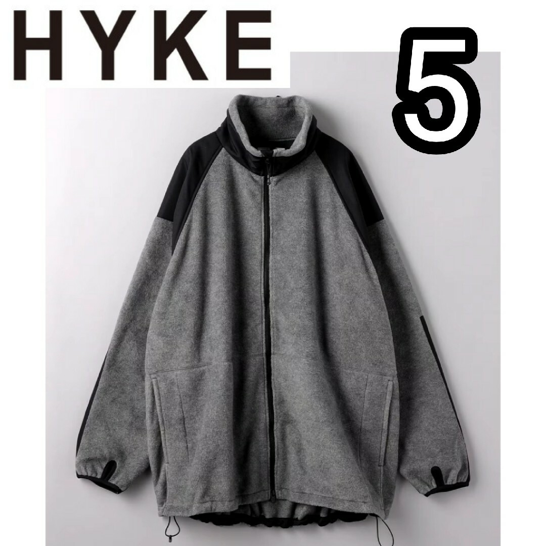 HYKE 23AW フリースジャケット
