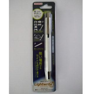 ゼブラ(ZEBRA)のLightwhite　ライトライトα　光るボールペン(ペン/マーカー)