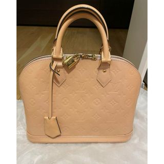 ルイヴィトン(LOUIS VUITTON)の美品☆ヴィトン☆アルマPM☆ローズバレリーナ☆ピンク☆モノグラム☆ヴェルニ(ハンドバッグ)