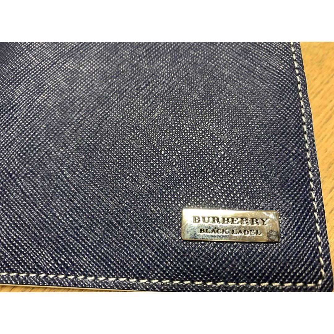 BURBERRY BLACK LABEL(バーバリーブラックレーベル)のバーバリー二つ折り財布 メンズのファッション小物(折り財布)の商品写真