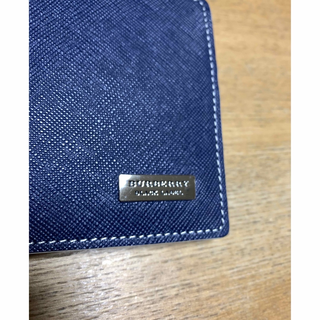 BURBERRY BLACK LABEL(バーバリーブラックレーベル)のバーバリー二つ折り財布 メンズのファッション小物(折り財布)の商品写真