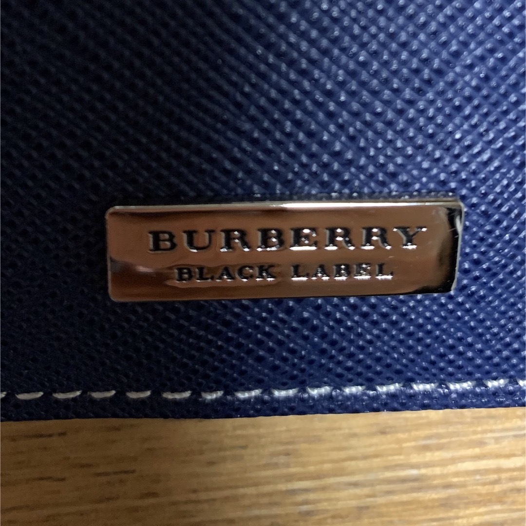 BURBERRY BLACK LABEL(バーバリーブラックレーベル)のバーバリー二つ折り財布 メンズのファッション小物(折り財布)の商品写真