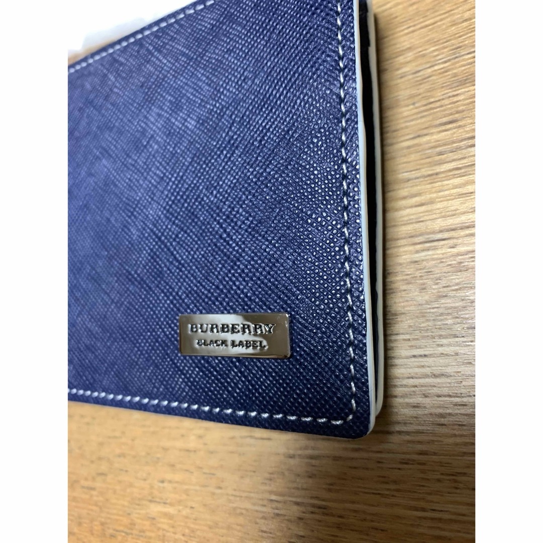 BURBERRY BLACK LABEL(バーバリーブラックレーベル)のバーバリー二つ折り財布 メンズのファッション小物(折り財布)の商品写真