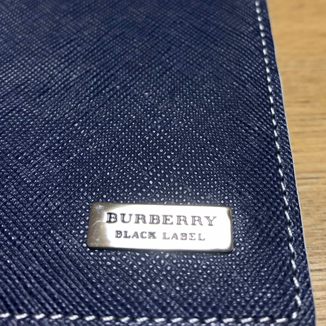 BURBERRY BLACK LABEL(バーバリーブラックレーベル)のバーバリー二つ折り財布 メンズのファッション小物(折り財布)の商品写真