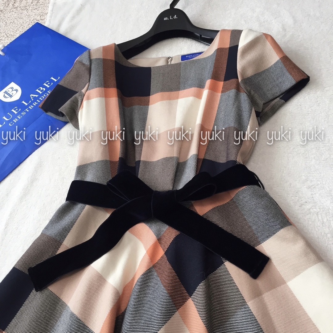 BLUE LABEL CRESTBRIDGE - ブルーレーベルクレストブリッジ ワンピース BLUE LABEL CRESTBRIDGE - ブルーレーベルクレストブリッジ ワンピース