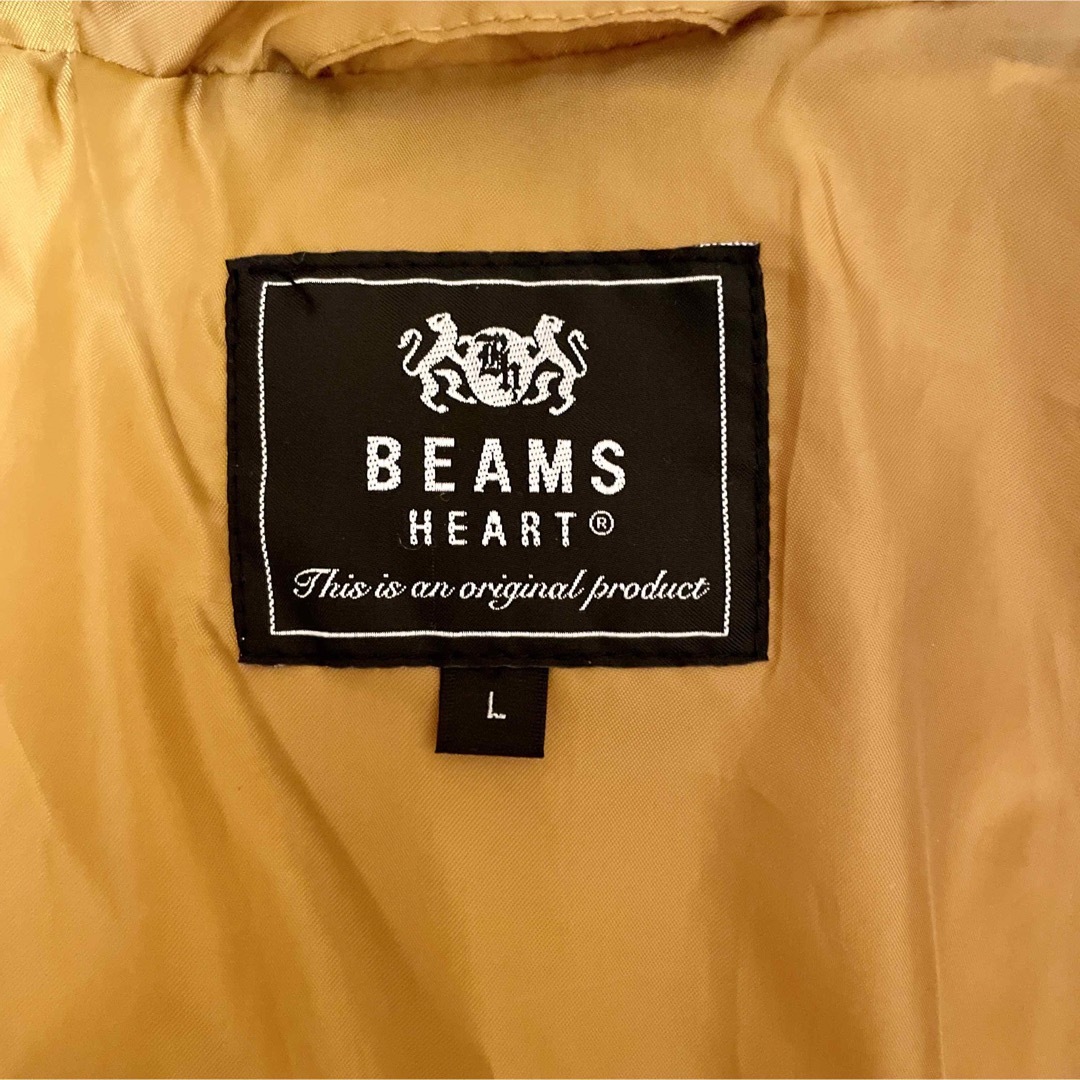 BEAMS(ビームス)の美品 BEAMS HEART ビームス  ハート ダウンジャケット メンズのジャケット/アウター(ダウンジャケット)の商品写真