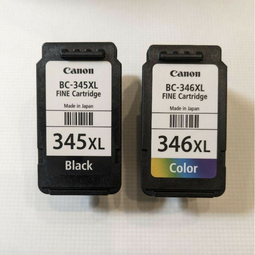 Canon - キャノン 純正インク BC345XL BC346XL 使用済カートリッジの