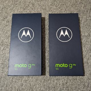 モトローラ(Motorola)のモトローラg53y新品(2台セット)(スマートフォン本体)