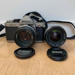 ニコン(Nikon)のNikon FM2/T フィルムカメラ　本体＋レンズ2つ付き(フィルムカメラ)