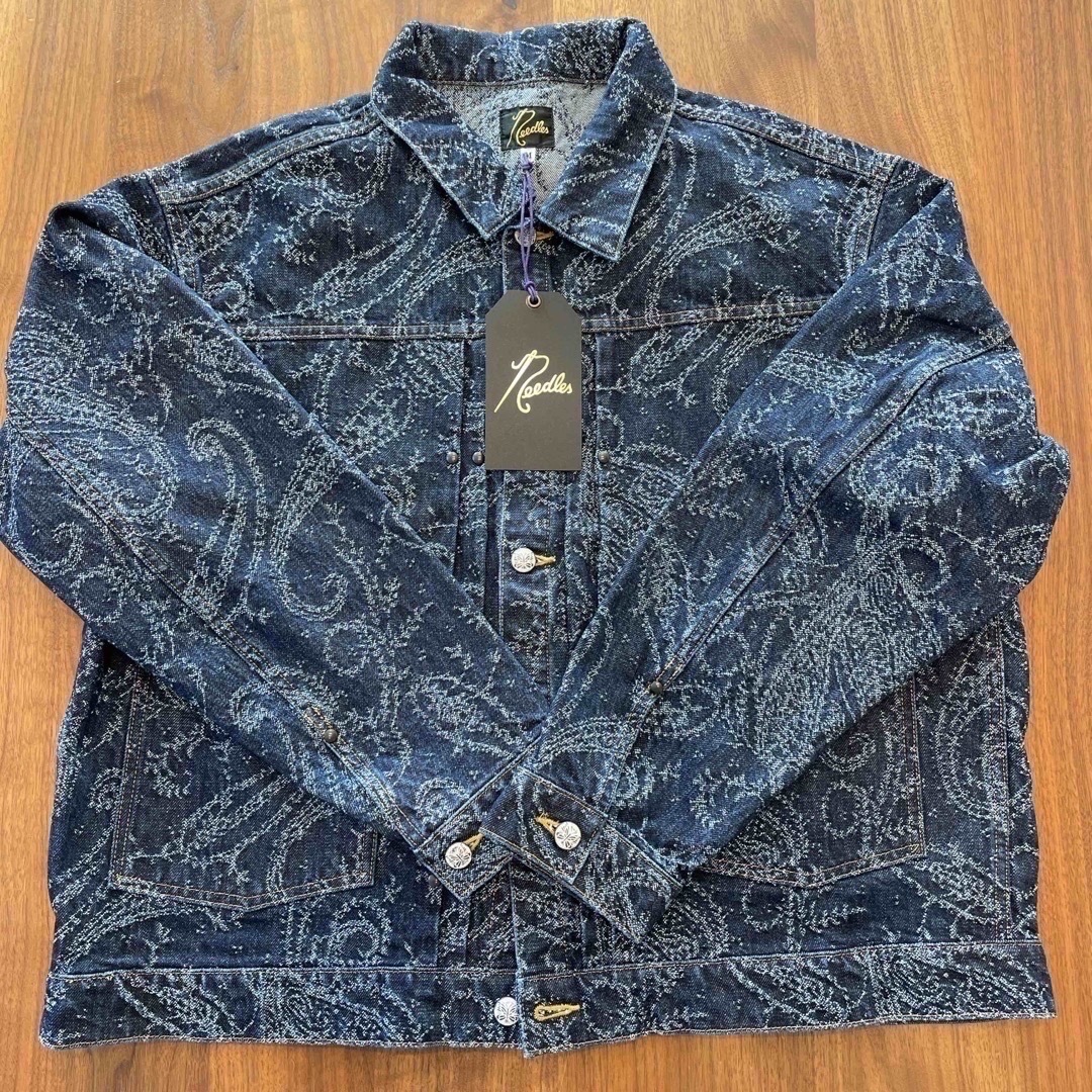 Needles(ニードルス)のneedles JEAN JACKET ペイズリー ジャガー メンズのジャケット/アウター(Gジャン/デニムジャケット)の商品写真